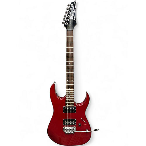 Used Ibanez RG120 Red Solid Body Electric Guitar Red