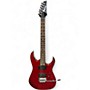 Used Ibanez RG120 Red Solid Body Electric Guitar Red