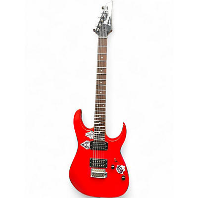 Used Ibanez RG120 Red Solid Body Electric Guitar