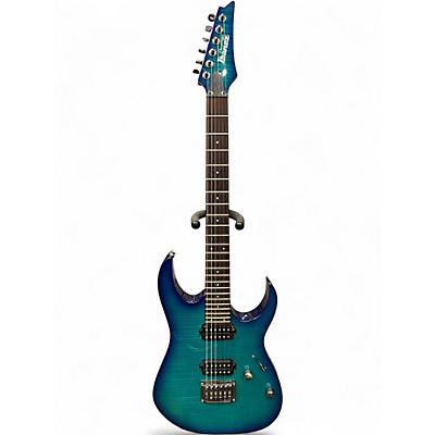 Used Ibanez RG1421FB FLAME BLUE Solid Body Electric Guitar