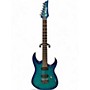 Used Ibanez RG1421FB FLAME BLUE Solid Body Electric Guitar FLAME BLUE