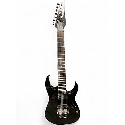 Used Ibanez RG1527 7 String Black Solid Body Electric Guitar