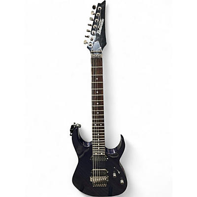 Used Ibanez RG1527 7 String Purple Solid Body Electric Guitar