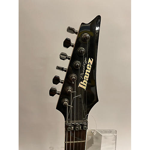 Ibanez Used Ibanez RG2050Z PRESTIGE BLACK SPARKLE Solid Body Electric Guitar BLACK SPARKLE