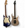 Used Ibanez RG220 B SILVER Solid Body Electric Guitar SILVER