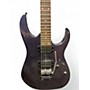 Used Ibanez RG220B Purple Solid Body Electric Guitar Purple