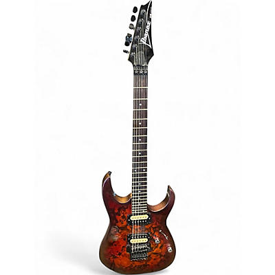 Used Ibanez RG220B Trans Red Solid Body Electric Guitar