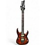 Used Ibanez RG220B Trans Red Solid Body Electric Guitar Trans Red