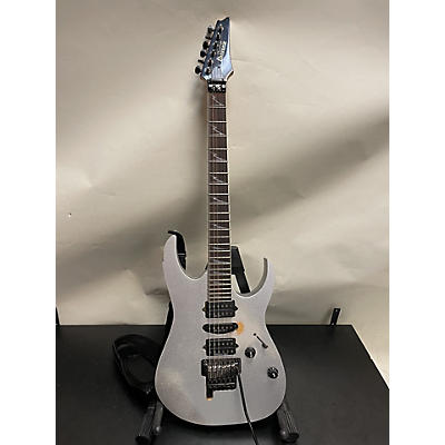 Ibanez Used Ibanez RG2570 Prestige J CRAFT Silver Solid Body Electric Guitar