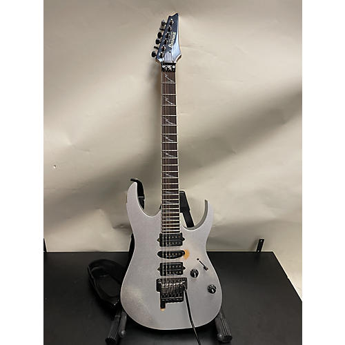 Ibanez Used Ibanez RG2570 Prestige J CRAFT Silver Solid Body Electric Guitar Silver