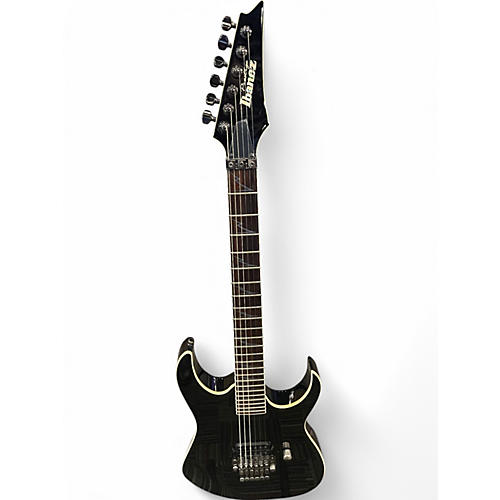 Used Ibanez RG2610E Black Solid Body Electric Guitar Black