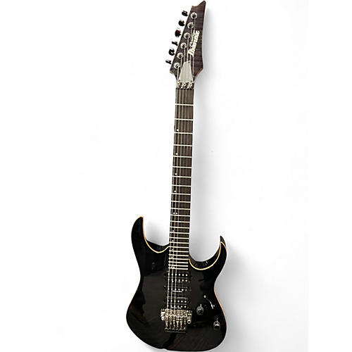 Used Ibanez RG2770Z Trans Black Solid Body Electric Guitar Trans Black