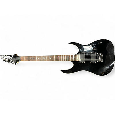 Used Ibanez RG2EX1 Black Solid Body Electric Guitar