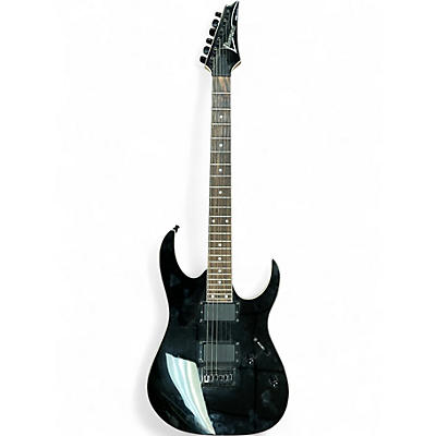 Used Ibanez RG2EX1 Black Solid Body Electric Guitar