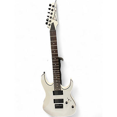 Used Ibanez RG2EX2 White Solid Body Electric Guitar