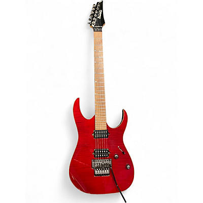 Used Ibanez RG3120 RED FLAME MAPLE Solid Body Electric Guitar