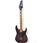 Used Ibanez RG320 DXQM Purple Solid Body Electric Guitar Purple