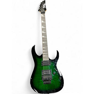 Used Ibanez RG320 EMERALD BURST Solid Body Electric Guitar