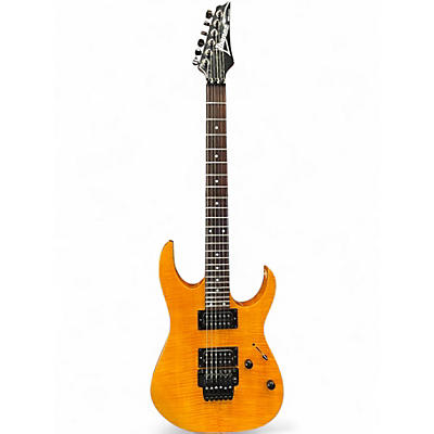 Used Ibanez RG320 FLAME ORANGE Solid Body Electric Guitar