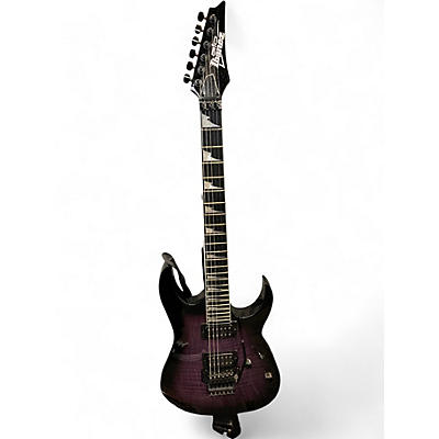 Used Ibanez RG320 Trans Purple Solid Body Electric Guitar