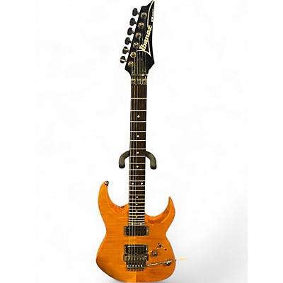 Used Ibanez RG320FM Natural Solid Body Electric Guitar
