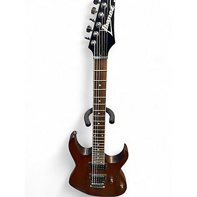 Used Ibanez RG321 RG Series Brown Solid Body Electric Guitar