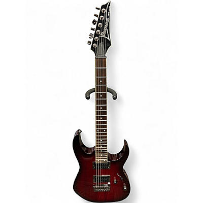 Used Ibanez RG321MH Blackberry Solid Body Electric Guitar
