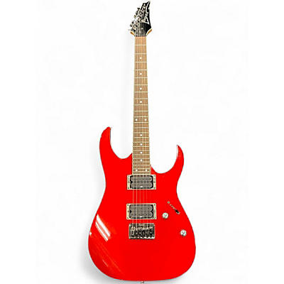 Used Ibanez RG321MH Candy Apple Red Solid Body Electric Guitar