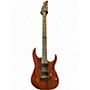 Used Ibanez RG321MH Trans Brown Solid Body Electric Guitar Trans Brown