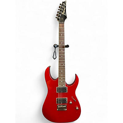 Used Ibanez RG321MH Trans Red Solid Body Electric Guitar