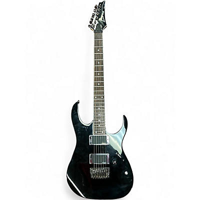 Used Ibanez RG321MHE Black Solid Body Electric Guitar