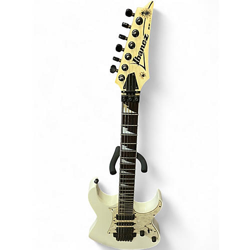 Used Ibanez RG350DX MIK White Solid Body Electric Guitar White