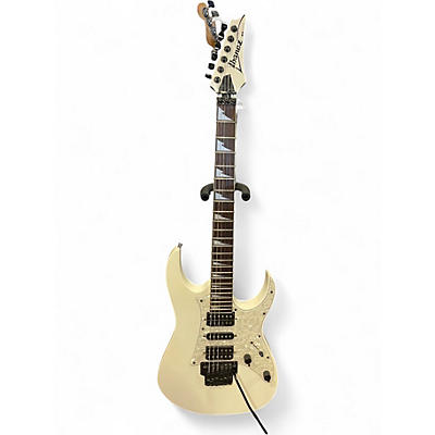 Used Ibanez RG350DX RG Series Alpine White Solid Body Electric Guitar