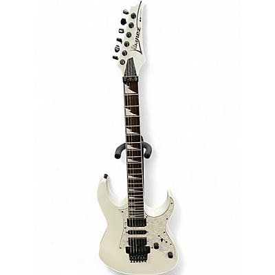 Used Ibanez RG350DX RG Series Alpine White Solid Body Electric Guitar