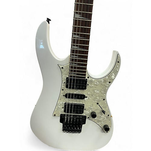 Used Ibanez RG350DX RG Series White Solid Body Electric Guitar White