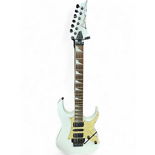 Used Ibanez RG350DX RG Series White Solid Body Electric Guitar White