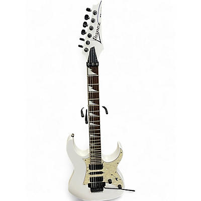 Used Ibanez RG350DX RG Series White Solid Body Electric Guitar