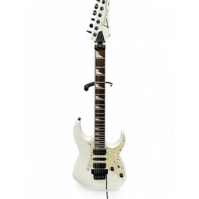 Used Ibanez RG350DX RG Series White Solid Body Electric Guitar