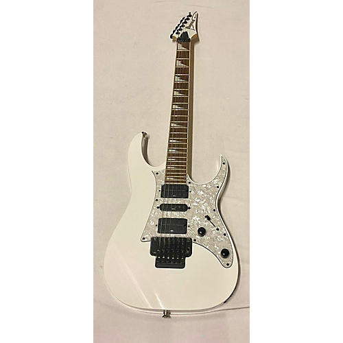 Ibanez Used Ibanez RG350DXZ White Solid Body Electric Guitar White