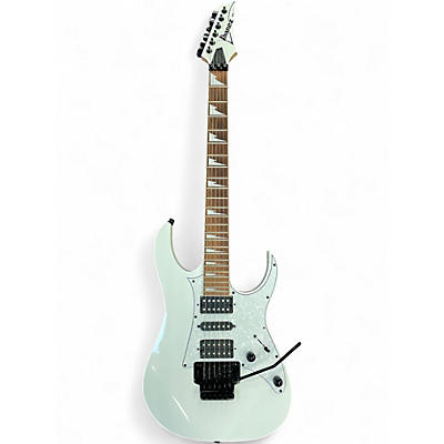 Used Ibanez RG350DXZ White Solid Body Electric Guitar