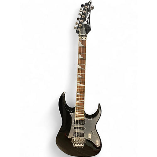 Used Ibanez RG350EX Black Solid Body Electric Guitar Black
