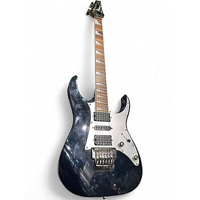 Used Ibanez RG350EX Black Solid Body Electric Guitar