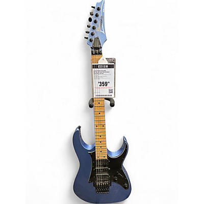 Used Ibanez RG350M Metallic Blue Solid Body Electric Guitar