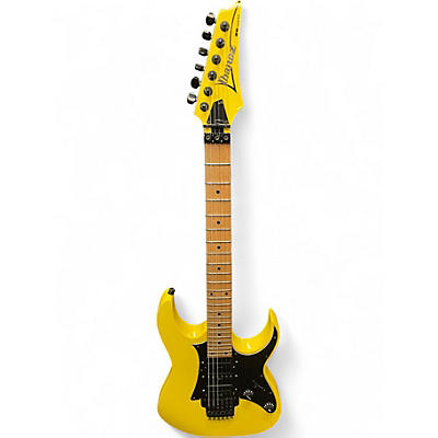 Used Ibanez RG350M YELLOW Solid Body Electric Guitar