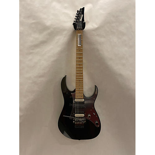 Ibanez Used Ibanez RG3550MZ Prestige Series Metallic Black Solid Body Electric Guitar Metallic Black