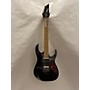 Used Ibanez Used Ibanez RG3550MZ Prestige Series Metallic Black Solid Body Electric Guitar Metallic Black