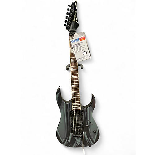 Used Ibanez RG370DXGP1 Black Solid Body Electric Guitar Black