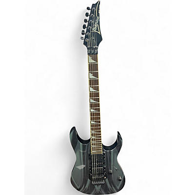 Used Ibanez RG370DXGP1 Black Solid Body Electric Guitar