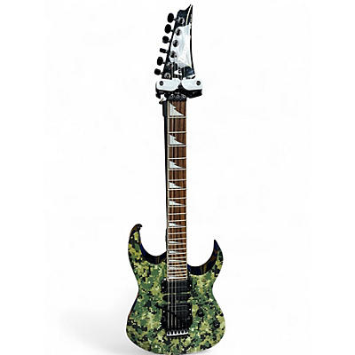 Used Ibanez RG370DXGP4 Digital Camo Solid Body Electric Guitar