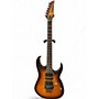 Used Ibanez RG370QMSP RG Series Sunburst Solid Body Electric Guitar Sunburst